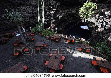 "Jameos del Agua, entrance to the cave, designed by Cesar Manrique, near Arrieta, Lanzarote, Canary Islands, Spain, Europe" View Large Photo Image Stock Photograph - "Jameos del Agua, entrance to the cave, designed by Cesar Manrique, near Arrieta, Lanzarote, Canary Islands, Spain, Europe". Fotosearch