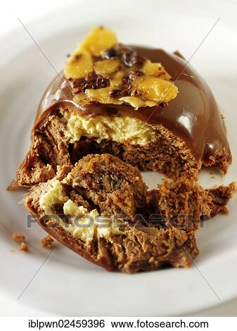 Japanese cake with chocolate and piped chestnut puree with cumquat sauce View Large Photo Image Stock Photograph - Japanese cake with chocolate and piped chestnut puree with cumquat sauce. Fotosearch