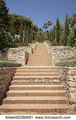 "Jardi Botanic Marimurtra, botanical gardens, Blanes, La Selva, Costa Brava, Catalonia, Spain, Europe" View Large Photo Image Stock Image - "Jardi Botanic Marimurtra, botanical gardens, Blanes, La Selva, Costa Brava, Catalonia, Spain, Europe". Fotosearch