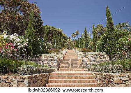 "Jardi Botanic Marimurtra, botanical gardens, Blanes, La Selva, Costa Brava, Catalonia, Spain, Europe" View Large Photo Image Stock Image - "Jardi Botanic Marimurtra, botanical gardens, Blanes, La Selva, Costa Brava, Catalonia, Spain, Europe". Fotosearch