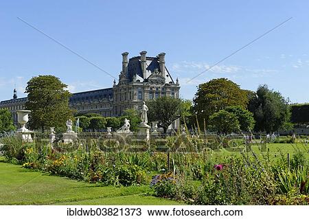"Jardin des Tuileries with the Louvre Museum, 1st Arrondissement, Paris, France, Europe" View Large Photo Image Stock Image - "Jardin des Tuileries with the Louvre Museum, 1st Arrondissement, Paris, France, Europe". Fotosearch