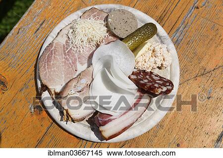 "Jause, a traditional cold snack, Granitztal valley, Carinthia, Austria, Europe" View Large Photo Image Stock Photography - "Jause, a traditional cold snack, Granitztal valley, Carinthia, Austria, Europe". Fotosearch
