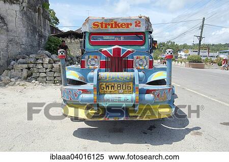 "Jeepney bus, Bohol, Philippines, Asia" View Large Photo Image Stock Photography - "Jeepney bus, Bohol, Philippines, Asia". Fotosearch