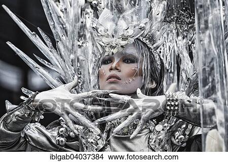 Picture - "Jember Fashion Festival and Carnival, East Java, Indonesia, Asia". Fotosearch