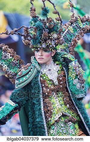 Stock Photo - "Jember Fashion Festival and Carnival, East Java, Indonesia, Asia". Fotosearch