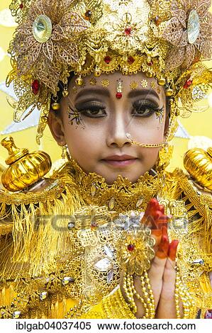 Stock Photography - "Jember Fashion Festival and Carnival, East Java, Indonesia, Asia". Fotosearch
