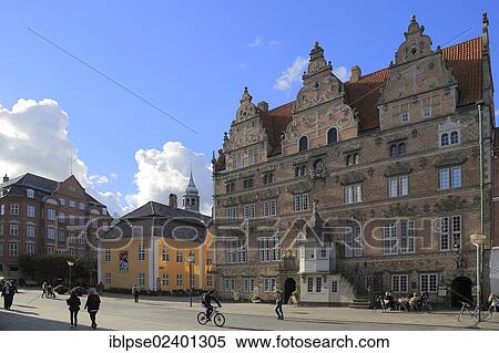 "Jens Bang Stenhus building, Aalborg, northern Jutland, Denmark, Europe" View Large Photo Image Stock Photography - "Jens Bang Stenhus building, Aalborg, northern Jutland, Denmark, Europe". Fotosearch