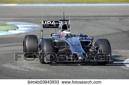"Jenson Button, GBR, McLaren MP4-29, Formula 1 winter testing at the Circuito de Velocidad, Jerez de la Frontera, Andalusia, Spain, Europe" View Large Photo Image Stock Image - "Jenson Button, GBR, McLaren MP4-29, Formula 1 winter testing at the Circuito de Velocidad, Jerez de la Frontera, Andalusia, Spain, Europe". Fotosearch