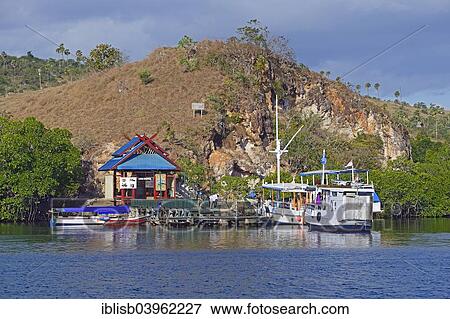 "Jetty and access area to Komodo National Park, UNESCO World Heritage Site, Rinca Island, Loh Buaya, Indonesia, Asia" View Large Photo Image Stock Photo - "Jetty and access area to Komodo National Park, UNESCO World Heritage Site, Rinca Island, Loh Buaya, Indonesia, Asia". Fotosearch