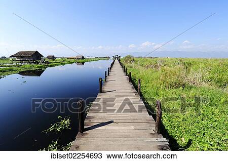 "Jetty at Inle Lake, Burma, Myanmar, Southeast Asia, Asia" View Large Photo Image Stock Image - "Jetty at Inle Lake, Burma, Myanmar, Southeast Asia, Asia". Fotosearch