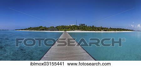 "Jetty, Indian Ocean, Lankanfinolhu, North Male Atoll, Maldives, Asia" View Large Photo Image Stock Image - "Jetty, Indian Ocean, Lankanfinolhu, North Male Atoll, Maldives, Asia". Fotosearch