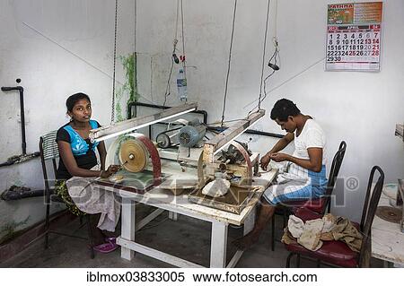 "Jewellery production with semi-precious stones, feldspars, Nindana, Southern Province, Eranawila Region, Sri Lanka, Asia" View Large Photo Image Stock Photography - "Jewellery production with semi-precious stones, feldspars, Nindana, Southern Province, Eranawila Region, Sri Lanka, Asia". Fotosearch