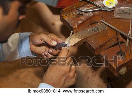 "Jewelry production, Mugampola, Central Province, region Kandy, Sri Lanka, Asia" View Large Photo Image Picture - "Jewelry production, Mugampola, Central Province, region Kandy, Sri Lanka, Asia". Fotosearch