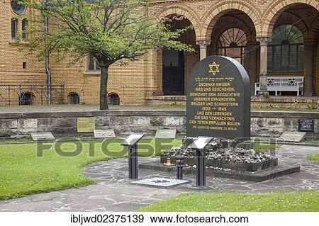 Stock Photo - "Jewish Cemetery Holocaust graves, Weissensee, Berlin, Germany, Europe". Fotosearch