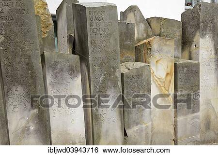 Stock Photograph - "Jewish Memorial, Halberstadt, Saxony Anhalt, Germany, Europe". Fotosearch