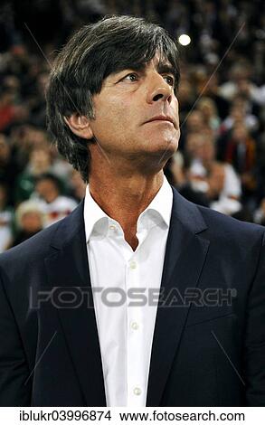 Picture - "Joachim Low, GER, manager of the German national football team, qualifying game for the UEFA Euro 2016, Germany 1 - Ireland 1, Veltins-Arena, Gelsenkirchen, North Rhine-Westphalia, Germany, Europe". Fotosearch