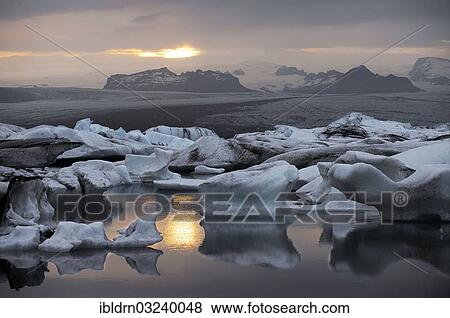 "Joekulsarlon glacial lake, Austurland, Iceland, Europe" View Large Photo Image Stock Photo - "Joekulsarlon glacial lake, Austurland, Iceland, Europe". Fotosearch