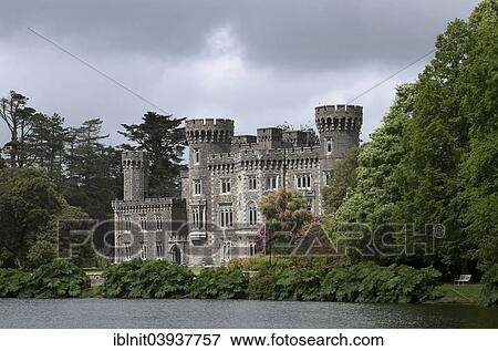 Stock Photo - "Johnstown Castle, Wexford, County Wexford, Leinster Province, Ireland, Europe". Fotosearch