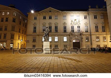 "Judenplatz square with the Lessing statue and the memorial for the victims of the Shoah, Holocaust Memorial, Vienna, Austria, Europe" View Large Photo Image Picture - "Judenplatz square with the Lessing statue and the memorial for the victims of the Shoah, Holocaust Memorial, Vienna, Austria, Europe". Fotosearch