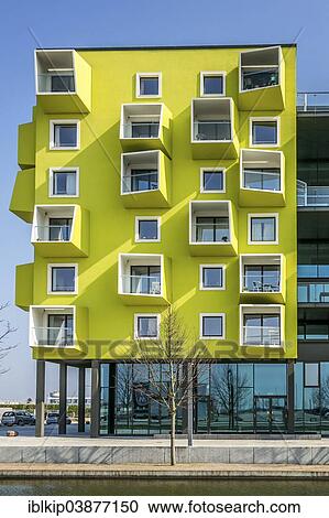 "KAB apartments, developing city area of Orestad, Amager, Copenhagen, Denmark, Europe" View Large Photo Image Stock Image - "KAB apartments, developing city area of Orestad, Amager, Copenhagen, Denmark, Europe". Fotosearch