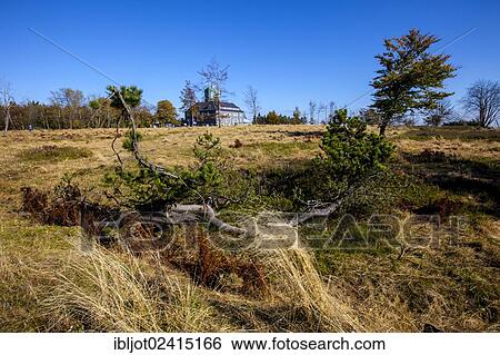 Stock Photograph - Kahler Asten mountain, Rothaargebirge mountain range, Hochsauerlandkreis district, 841. 9 m, Winterberg, Sauerland, North Rhine-Westphalia, Germany, Europe. Fotosearch