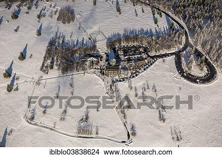 "Kahler Asten Mountain, snow-covered heathland, aerial view, Winterberg, Hochsauerland, North Rhine-Westphalia, Germany, Europe" View Large Photo Image Picture - "Kahler Asten Mountain, snow-covered heathland, aerial view, Winterberg, Hochsauerland, North Rhine-Westphalia, Germany, Europe". Fotosearch