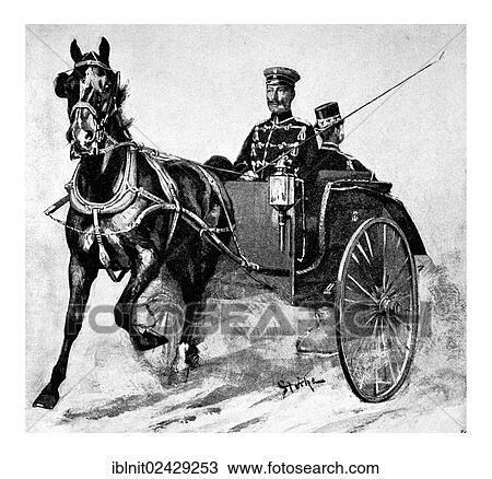 "Kaiser Wilhelm II in a horse-drawn carriage, Modern Art in Master Woodcuts, yearbook from 1900" View Large Photo Image Stock Image - "Kaiser Wilhelm II in a horse-drawn carriage, Modern Art in Master Woodcuts, yearbook from 1900". Fotosearch