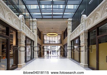 Kaisergalerie Mall High End Shops Atrium With Terrazzo Floor