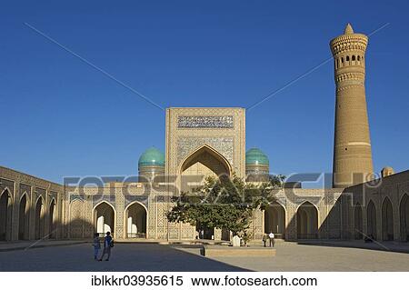 "Kalon Mosque and minaret, Bukhara, Uzbekistan, Asia" View Large Photo Image Stock Photography - "Kalon Mosque and minaret, Bukhara, Uzbekistan, Asia". Fotosearch