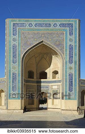 Stock Photography - "Kalon Mosque, Bukhara, Uzbekistan, Asia". Fotosearch