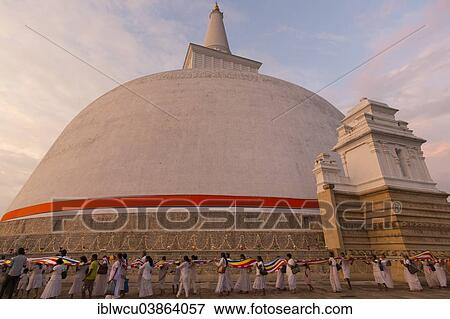 "Kapruka Pooja, festival at the Ruvanvelisaya Dagoba, stupa, Anuradhapura, Sri Lanka, Asia" View Large Photo Image Stock Photo - "Kapruka Pooja, festival at the Ruvanvelisaya Dagoba, stupa, Anuradhapura, Sri Lanka, Asia". Fotosearch