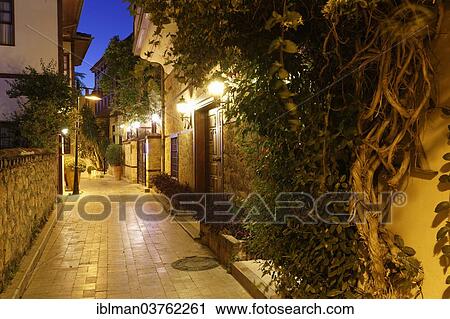"Karanlik Sokak lane in the old town, Kaleici, Antalya, Antalya Province, Turkey, Asia" View Large Photo Image Stock Image - "Karanlik Sokak lane in the old town, Kaleici, Antalya, Antalya Province, Turkey, Asia". Fotosearch