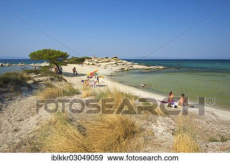 "Karidi Beach, Vouvourou, Sithonia, Chalkidiki, Greece, Europe" View Large Photo Image Stock Photo - "Karidi Beach, Vouvourou, Sithonia, Chalkidiki, Greece, Europe". Fotosearch