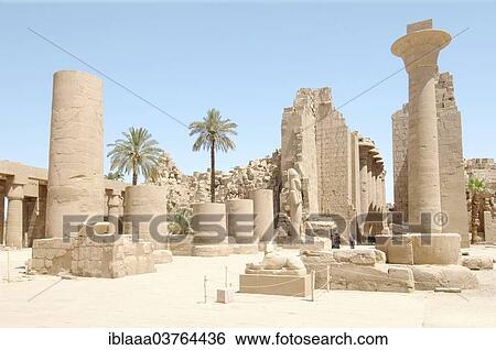 "Karnak Temple Complex, Thebes, El-Karnak, Luxor, Egypt, Africa" View Large Photo Image Stock Photograph - "Karnak Temple Complex, Thebes, El-Karnak, Luxor, Egypt, Africa". Fotosearch