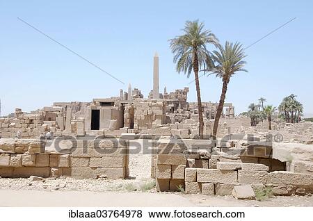 Stock Photo - "Karnak Temple Complex, UNESCO World Heritage site, Thebes, Luxor, Luxor Governorate, Egypt, Africa". Fotosearch
