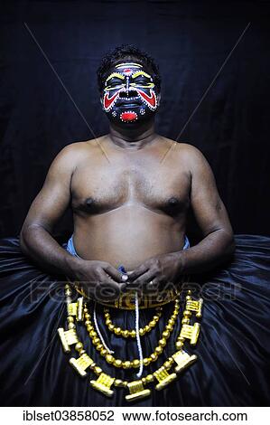 "Kathakali actor, demon character, Varkala, Kerala, South West India, India, Asia" View Large Photo Image Stock Image - "Kathakali actor, demon character, Varkala, Kerala, South West India, India, Asia". Fotosearch