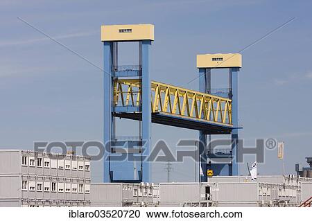 "Kattwyk Bridge, truss bridge or vertical lift bridge over the Suederelbe river, Moorburg, Hamburg, Hamburg, Germany, Europe" View Large Photo Image Stock Image - "Kattwyk Bridge, truss bridge or vertical lift bridge over the Suederelbe river, Moorburg, Hamburg, Hamburg, Germany, Europe". Fotosearch