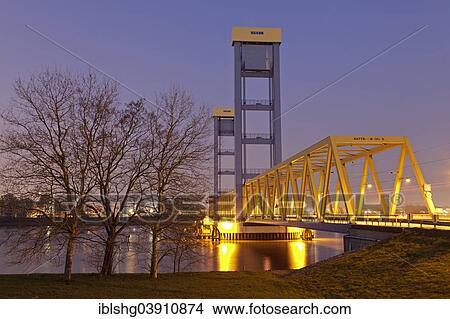 "Kattwykbrucke, lift bridge, Hamburg, Germany, Europe" View Large Photo Image Picture - "Kattwykbrucke, lift bridge, Hamburg, Germany, Europe". Fotosearch