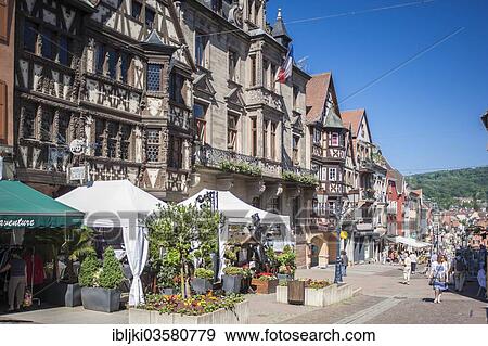 "Katz restaurant in the pedestrian zone, Saverne, Departement Bas-Rhin, Alsace, France, Europe" View Large Photo Image Stock Photo - "Katz restaurant in the pedestrian zone, Saverne, Departement Bas-Rhin, Alsace, France, Europe". Fotosearch