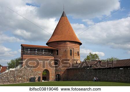 Stock Photograph - "Kaunas Castle, Kaunas, Lithuania, Baltic States, Europe". Fotosearch