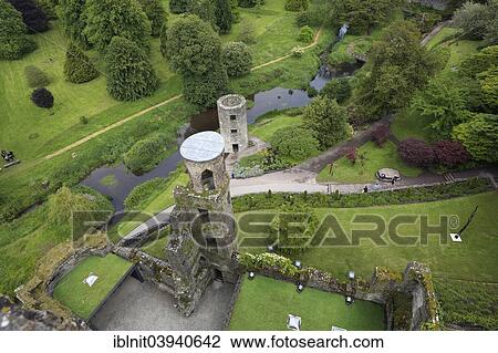 "Keep and park of Blarney Castle, County Cork, Ireland, Europe" View Large Photo Image Stock Image - "Keep and park of Blarney Castle, County Cork, Ireland, Europe". Fotosearch