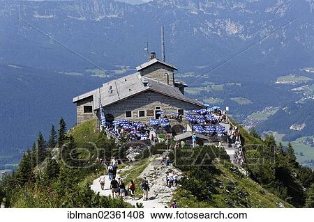 "Kehlsteinhaus or Eagle's Nest, Kehlstein Mountain, Berchtesgaden, Berchtesgadener Land, Upper Bavaria, Bavaria, Germany, Europe" View Large Photo Image Stock Photo - "Kehlsteinhaus or Eagle's Nest, Kehlstein Mountain, Berchtesgaden, Berchtesgadener Land, Upper Bavaria, Bavaria, Germany, Europe". Fotosearch