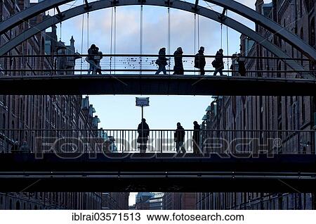"Kehrwieder-Steg footbridge, Speicherstadt, Hamburg, Hamburg, Germany, Europe" View Large Photo Image Stock Image - "Kehrwieder-Steg footbridge, Speicherstadt, Hamburg, Hamburg, Germany, Europe". Fotosearch