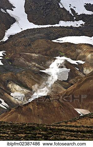Stock Photograph - "Kerlingarfjoll mountains, Kjolur Highlands, Iceland, Europe". Fotosearch