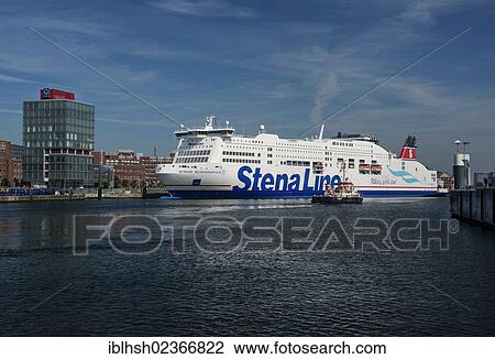 "Kiel Fjord on the harbour, ferry dock, Hafenhaus Kiel building and the Stena Line dock, international ferries, Kiel, Schleswig-Holstein, Germany, Europe, PublicGround, Europe" View Large Photo Image Stock Image - "Kiel Fjord on the harbour, ferry dock, Hafenhaus Kiel building and the Stena Line dock, international ferries, Kiel, Schleswig-Holstein, Germany, Europe, PublicGround, Europe". Fotosearch
