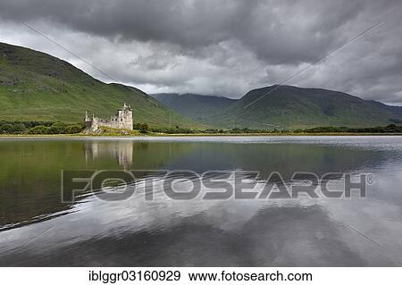 Stock Photo - "Kilchurn Castle, Loch Awe, Argyll and Bute, Scotland, United Kingdom, Europe". Fotosearch
