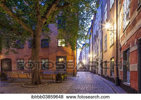 "Kindstugatan, Sjalagardsgatan, historic centre, Gamla Stan, Stockholm, Stockholm County, Sweden, Europe" View Large Photo Image Stock Photo - "Kindstugatan, Sjalagardsgatan, historic centre, Gamla Stan, Stockholm, Stockholm County, Sweden, Europe". Fotosearch