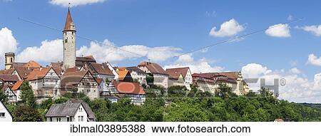"Kirchberg an der Jagst, Hohenlohe, Baden-Wurttemberg, Germany, Europe" View Large Photo Image Stock Photo - "Kirchberg an der Jagst, Hohenlohe, Baden-Wurttemberg, Germany, Europe". Fotosearch
