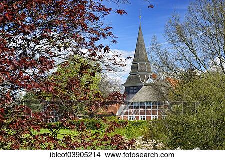 "Kirche St. Johannis, or Church of St. John, Curslack, Vierlande and Marschlande region, Hamburg, Germany, Europe" View Large Photo Image Picture - "Kirche St. Johannis, or Church of St. John, Curslack, Vierlande and Marschlande region, Hamburg, Germany, Europe". Fotosearch