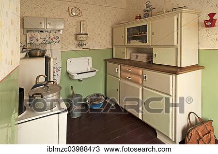 "Kitchen, 1950s, industrial museum in Lauf an der Pegnitz, Middle Franconia, Bavaria, Germany, Europe" View Large Photo Image Stock Image - "Kitchen, 1950s, industrial museum in Lauf an der Pegnitz, Middle Franconia, Bavaria, Germany, Europe". Fotosearch